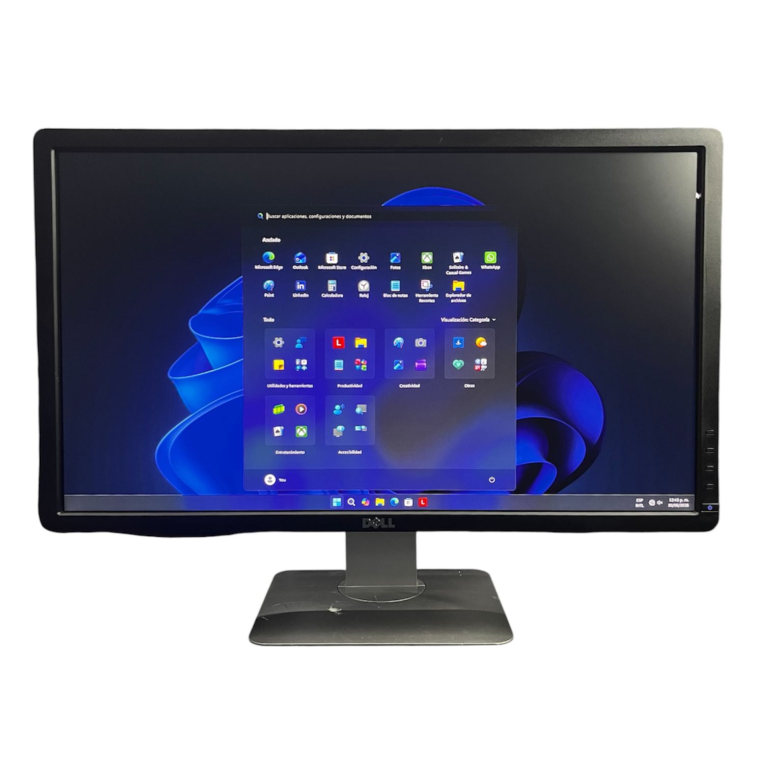 Monitor Dell P2412HB Para Oficina Trabajo Pc Negocio